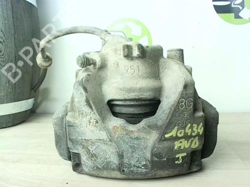Right front brake caliper RENAULT MEGANE III Hatchback (BZ0/1_, B3_) 1.5 dCi (BZ09, BZ0D, BZ1W, BZ29, BZ14) | BP24023436M104 