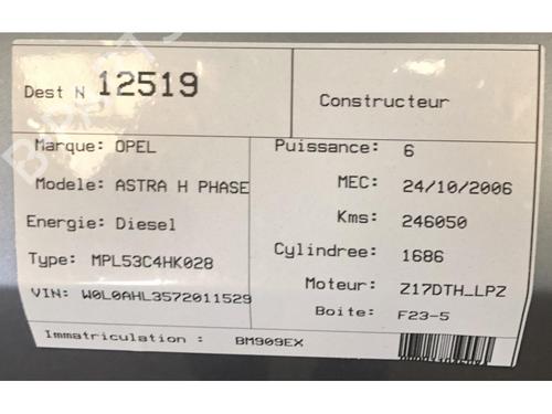 Getriebe für OPEL ASTRA H Estate (A04) 1.7 CDTI (L35) (101 hp) 29618766