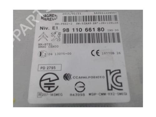 Radio PEUGEOT 208 I (CA_, CC_) 1.4 HDi | BP26687056E6 