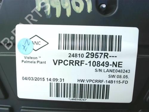 Instrument cluster RENAULT CLIO IV (BH_) 1.5 dCi 75 | BP23459993C47 