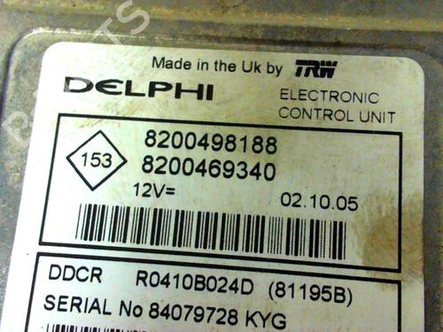 Øvrige Styrinhsenheder RENAULT MEGANE II (BM0/1_, CM0/1_) 1.5 dCi (BM02, BM13, BM2A, CM02, CM13) | BP24023009M11