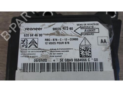 Kollisjonspute styreenhet CITROËN C4 SPACETOURER (3D_) 1.5 BlueHDi 130 | BP25601659M53 