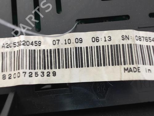 Instrument cluster RENAULT TWINGO II (CN0_) 1.2 16V (CN0K, CN0V, CN0A) | BP24027262C47  - Image 10