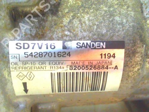 AC compressor DACIA LOGAN (LS_) 1.5 dCi (LS0K) | BP24024617M34 