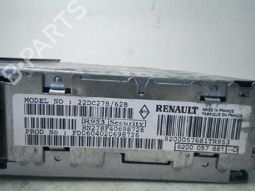 Bilradio RENAULT CLIO II (BB_, CB_) 1.2 16V (BB05, BB0W, BB11, BB27, BB2T, BB2U, BB2V, CB05,... | BP29699608E6 