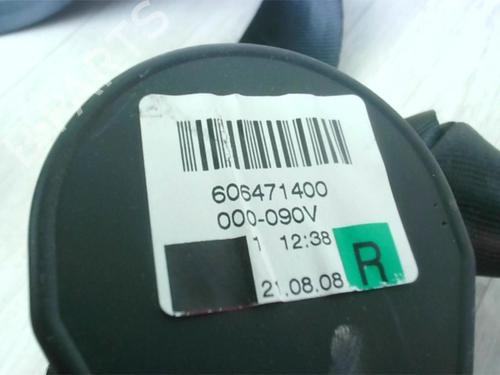 Rear right seatbelt VW GOLF V (1K1) 2.0 TDI 16V | BP30807128I28