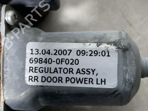 Rear left window mechanism TOYOTA COROLLA Verso (ZER_, ZZE12_, R1_) 2.2 D-4D (AUR10_, AUR10R) | BP30808077C24