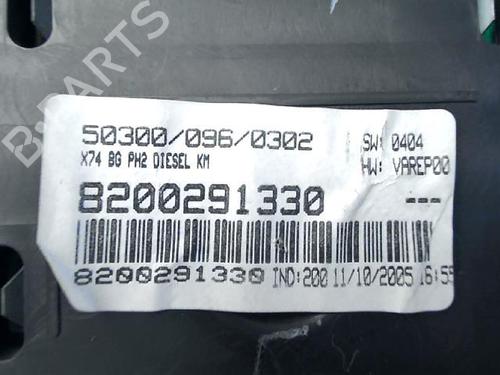 Instrument cluster RENAULT LAGUNA II (BG0/1_) 1.9 dCi (BG08, BG0G) | BP24023803C47 