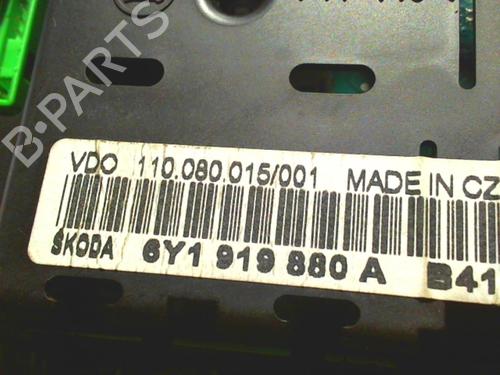 Instrument cluster SKODA FABIA I (6Y2) 1.9 SDI | BP24022954C47