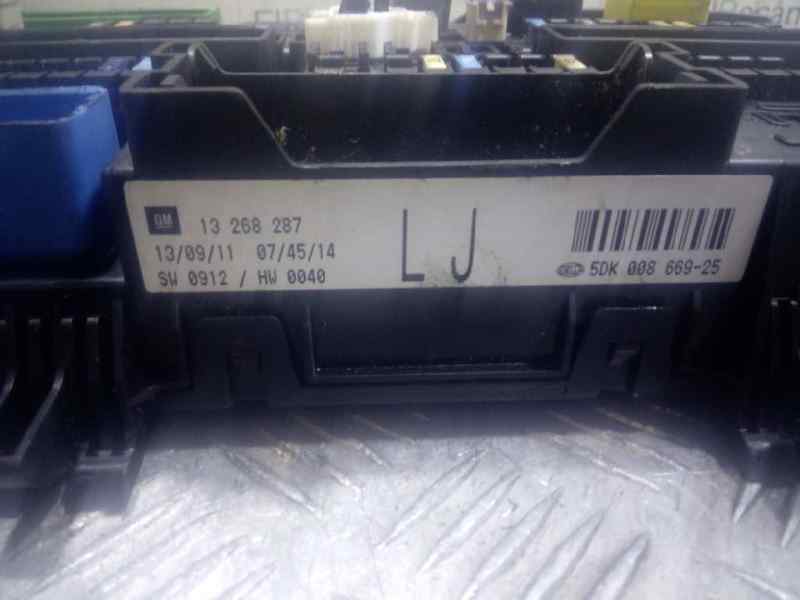 Fuse box OPEL ZAFIRA / ZAFIRA FAMILY B (A05) 1.7 CDTI (M75) 4620444 B