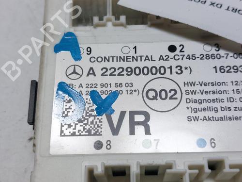 Electronic module MERCEDES-BENZ S-CLASS (W222, V222, X222) S 350 BlueTEC / d (222.132, 222.032, 222.123) | BP30454066M83
