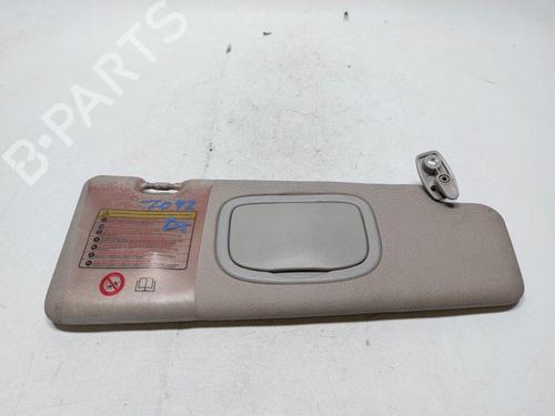 Højre solskærm Højre solskærm FIAT BRAVO II (198_) 1.6 D Multijet (198AXH1B) (105 hp) 33840235 33840235