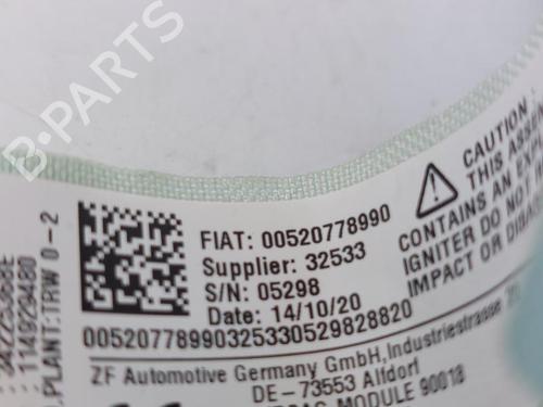 Left curtain airbag FIAT TIPO Saloon (356_, 357_) 1.3 D (356SXB1A, 356SXH1A, 356SXD1A) | BP20502406C11 