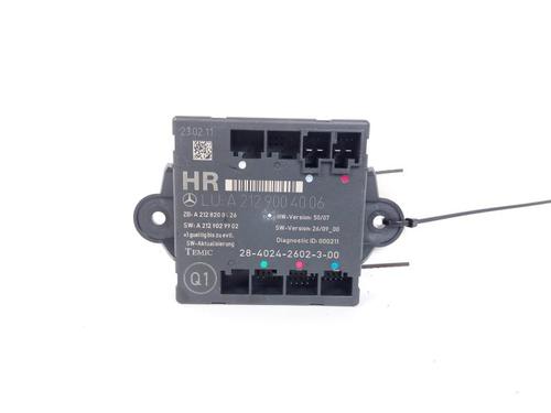 Elektronisk modul MERCEDES-BENZ E-CLASS (W212) E 220 CDI / BlueTEC (212.001, 212.002) (170 hp) 15161841