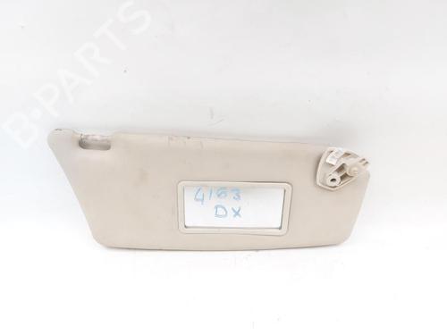 Used Right sun visor Right sun visor LANCIA YPSILON (843_) 1.4 16V (843.AXC11, 843.AXC1B, 843.AXC1A) (95 hp) 27443296 27443296