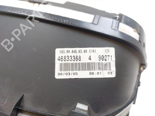 Instrument cluster FIAT PUNTO (188_) 1.2 60 (188.030, .050, .130, .150, .230, .250) | BP27815990C47 