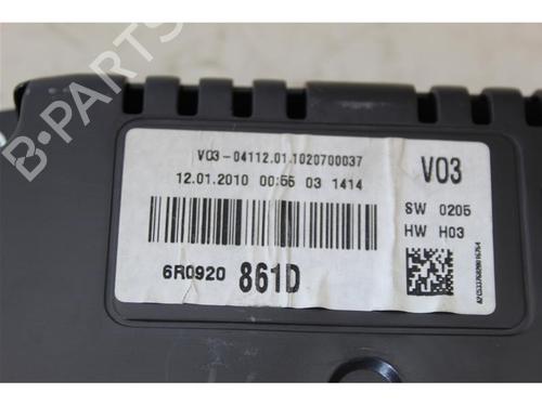 Instrument cluster VW POLO V (6R1, 6C1) 1.6 TDI | BP15141964C47 