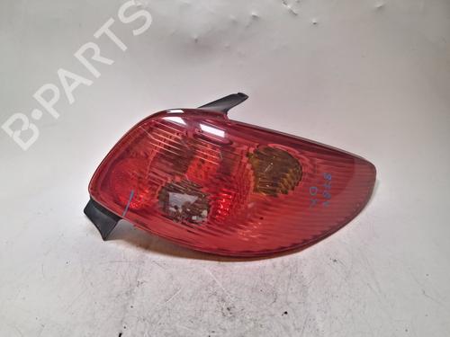 Used Right taillight Right taillight PEUGEOT 206 Hatchback (2A/C) 1.4 HDi (69 hp) 39738846 39738846