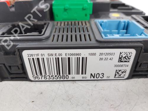 Fuse box PEUGEOT 208 I (CA_, CC_) 1.4 HDi | BP15173109E1
