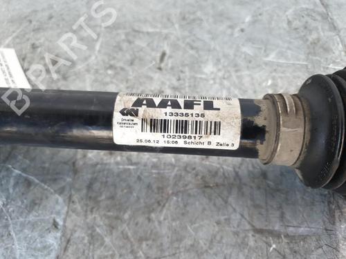 Left front driveshaft OPEL ASTRA J (P10) 1.7 CDTI (68) | BP15155135M38 