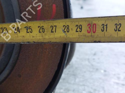 Rear axle OPEL ZAFIRA TOURER C (P12) 1.6 CNG (75) | BP24540576M2 