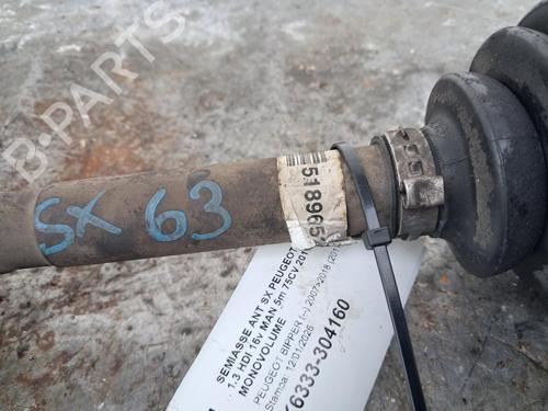Left front driveshaft PEUGEOT BIPPER Tepee 1.3 HDi 75 | BP33193493M38  - Image 5