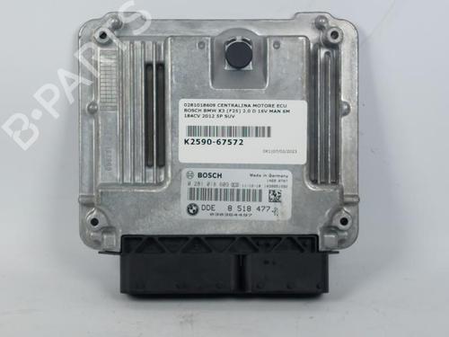 Used Engine control unit (ECU) BMW X3 (F25) xDrive 20 d (184 hp) 15168503