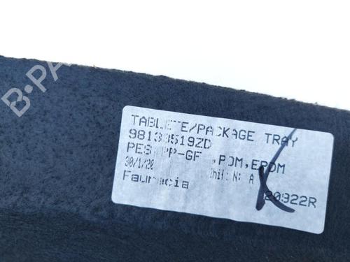 Rear parcel shelf CITROËN C3 III (SX) 1.2 PURETECH 82 | BP29699333C85 