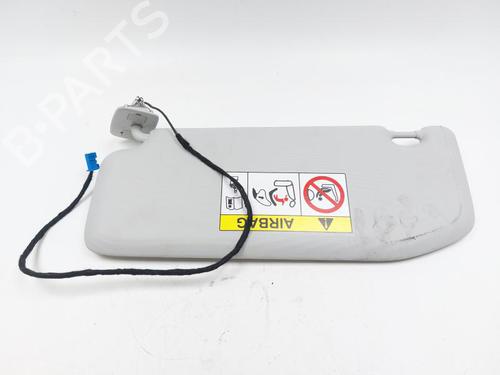 Used Right sun visor PEUGEOT 308 III (FB_, FH_, FP_, F3_, FM_) BlueHDi 130 (FBYHZL, FBYHZT) (131 hp) 24237960