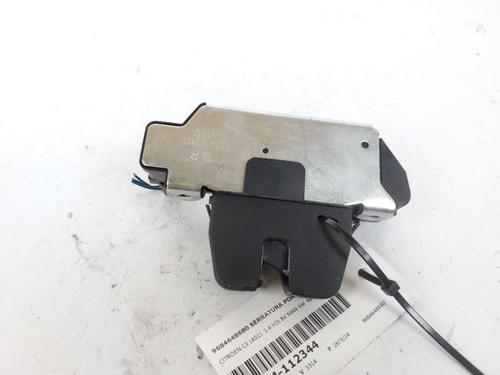 Used Tailgate lock Tailgate lock CITROËN C3 II (SC_) 1.4 HDi 70 (SC8HZC, SC8HR0, SC8HP4) (68 hp) 19642755 19642755