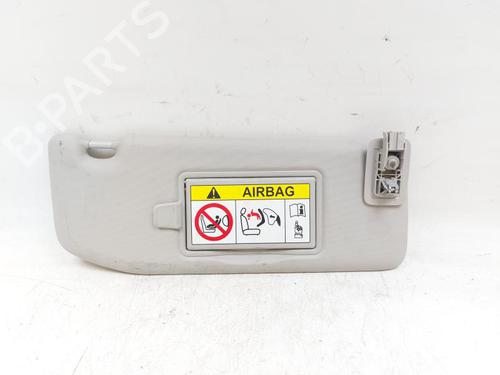 Used Left sun visor PEUGEOT 208 I (CA_, CC_) 1.5 BlueHDI 100 (102 hp) 26672079