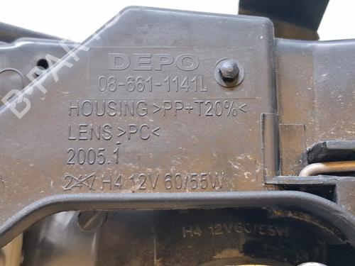 Left headlight FIAT PANDA (169_) 1.2 (169.AXB11, 169.AXB1A) | BP38533265C28  - Image 6
