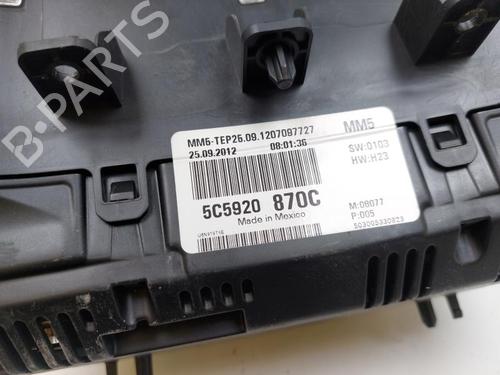 Instrument cluster VW BEETLE (5C1, 5C2) 2.0 TDI | BP29474486C47 