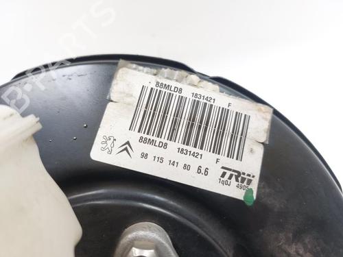Servo brake CITROËN C3 III (SX) 1.5 BlueHDi 100 (SXYHYP, SXYHTU) | BP25591857M42 