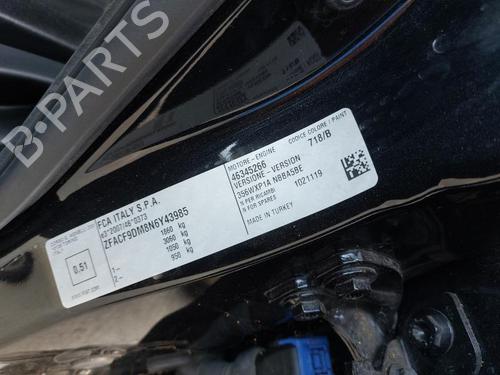 Camera FIAT TIPO Hatchback (356_, 357_) 1.3 D (356HXH1A) | BP23881513E14 - Image 10