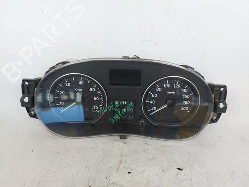 Used Instrument cluster Instrument cluster DACIA SANDERO 1.2 16V (75 hp) 18740493 18740493