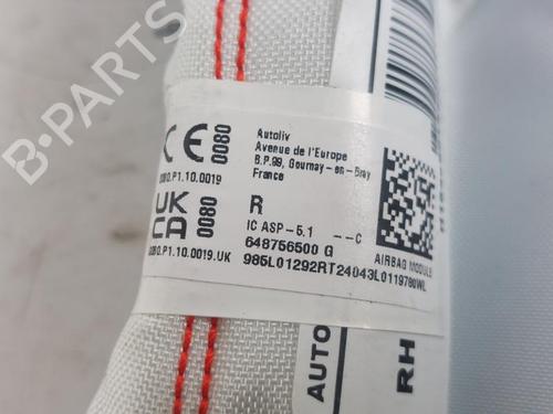 Right curtain airbag DACIA DUSTER (P1310) 1.0 ECO G-100 | BP22754832C12 