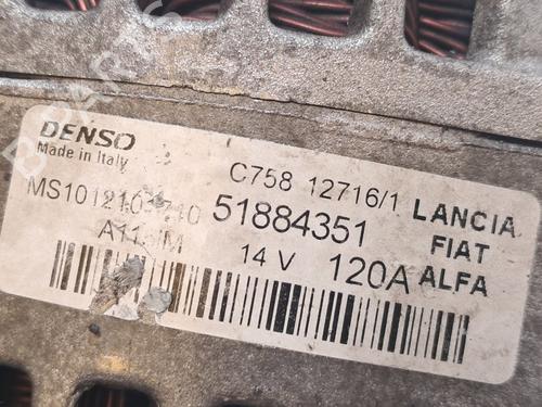 Alternator FIAT 500X (334_) 1.6 D Multijet (334AXA1B, 334AXA11) | BP37019802M7 - Image 5