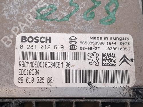 Engine control unit (ECU) PEUGEOT PARTNER MPV (5_, G_) 1.6 HDi 90 | BP38106734M57 - Image 5