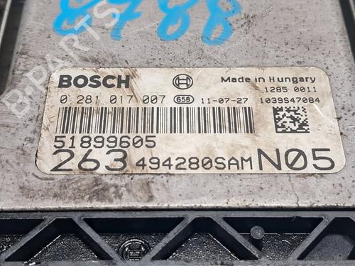 Engine control unit (ECU) FIAT DOBLO Cargo (263_) 1.6 D Multijet (263WXD1B, 263WXR1B, 263WXX1B, 263ZXD1B,... | BP39738870M57  - Image 5