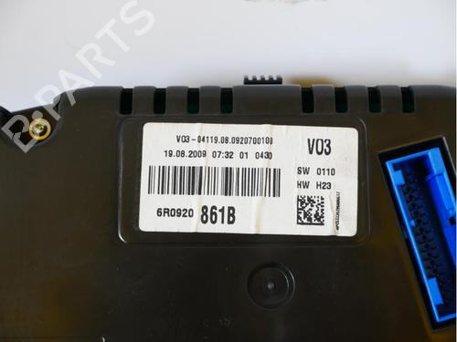 Instrument cluster VW POLO V (6R1, 6C1) 1.6 TDI | BP15149759C47 