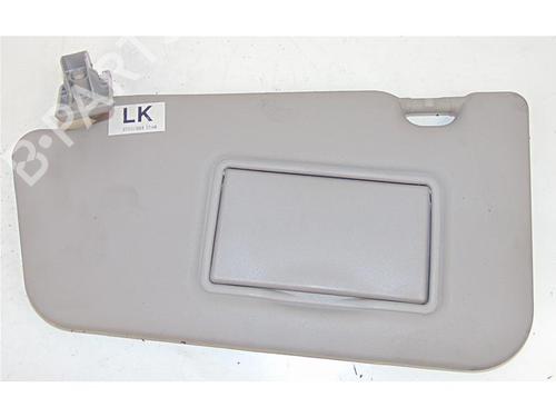 Used Left sun visor NISSAN MICRA III (K12) 1.5 dCi (65 hp) 15140386