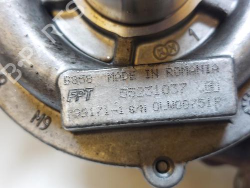 Turbolader/Kompressor PEUGEOT BIPPER (AA_) 1.3 HDi 75 | BP30453704M71 