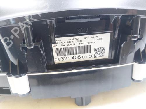 Instrument cluster CITROËN C3 III (SX) 1.2 PURETECH 82 | BP29702498C47 