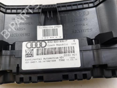 Instrument cluster AUDI A1 Sportback (8XA, 8XF) 1.6 TDI | BP29237978C47 