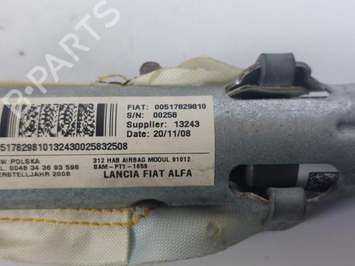 Left curtain airbag FIAT 500 (312_) 1.2 (312AXA1A) | BP23881783C11 