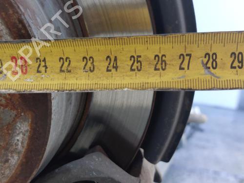 Rear axle MERCEDES-BENZ A-CLASS (W169) A 180 CDI (169.007, 169.307) | BP27443209M2 