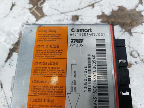 Kollisonspute sett SMART FORTWO Coupe (451) 0.8 CDi (451.300) | BP15893117C86 