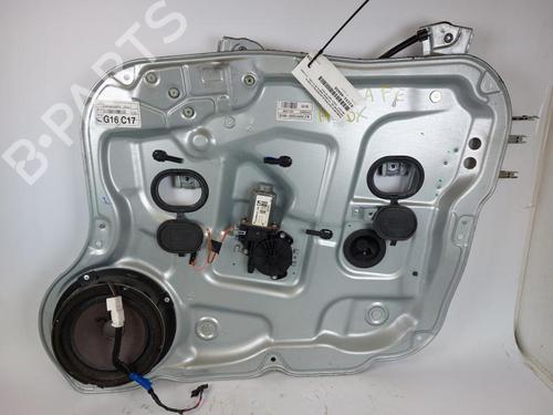 Used Front right window mechanism HYUNDAI SANTA FÉ II (CM) 2.2 CRDi (155 hp) 15157967