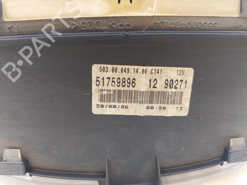 Instrument cluster FIAT PANDA (169_) 1.2 (169.AXB11, 169.AXB1A) | BP27862785C47 